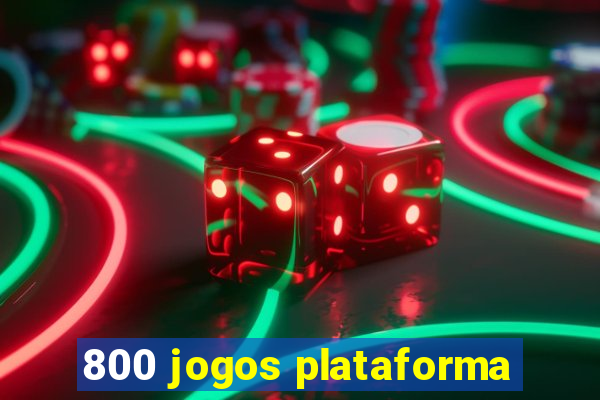 800 jogos plataforma